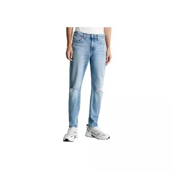 Синие джинсы и брюки из органического хлопка Calvin Klein Jeans