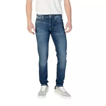 Синие джинсы и брюки из органического хлопка Calvin Klein Jeans