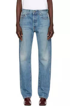 Синие джинсы Каллум KHAITE