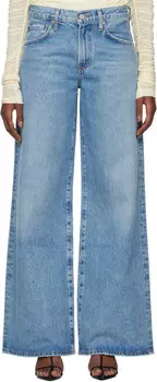 Синие джинсы Клара AGOLDE, Signal