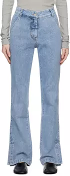 Синие джинсы-клеш LOW CLASSIC