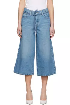 Синие джинсы-кюлоты XL Levi's