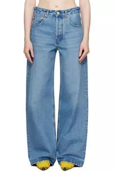 Синие джинсы La Croisire 'The Wide de Nmes' JACQUEMUS