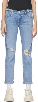 Синие джинсы Le Garon Degradable FRAME