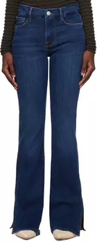 Синие джинсы Le Mini Boot FRAME