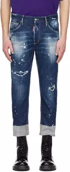 Синие джинсы матроски Dsquared2
