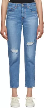 Синие джинсы на танкетке Icon Fit Levi's