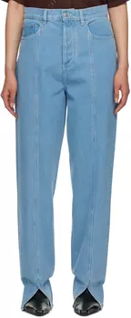 Синие джинсы Nanushka Tibes