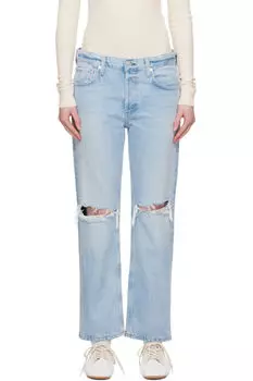 Синие джинсы Neve с низкой посадкой и свободным кроем Citizens of Humanity