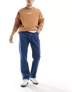 Синие джинсы прямого кроя Carhartt WIP Nolan