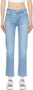 Синие джинсы прямого кроя \Le High\"" FRAME