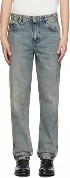 Синие джинсы прямого кроя R2 Represent