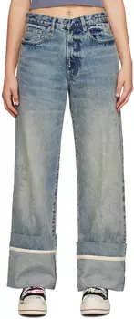 Синие джинсы R13 Nina