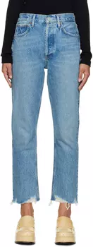 Синие джинсы Райли AGOLDE