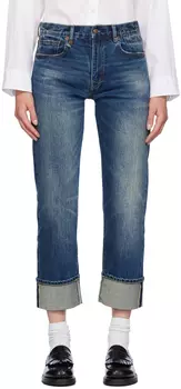 Синие джинсы Romeo с манжетами R13