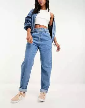 Синие джинсы с бумажной сумкой ASOS