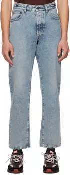 Синие джинсы с логотипом DARKPARK