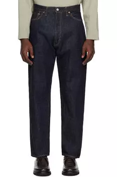 Синие джинсы с молнией 5P спереди KAPTAIN SUNSHINE