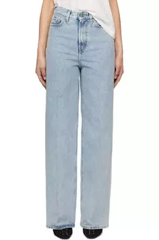 Синие джинсы широкого кроя TOTEME