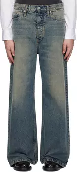 Синие джинсы Skid HOPE, Mid blue dirty