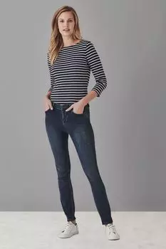 Синие джинсы скинни Crew Clothing Crew Clothing Company, синий