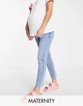 Синие джинсы скинни Urban Bliss