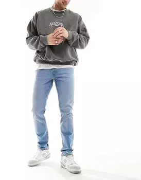 Синие джинсы слим Jack & Jones glenn