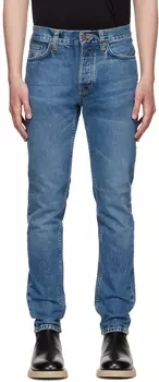 Синие джинсы Steady Eddie II Nudie Jeans