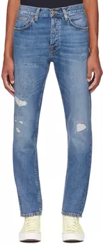 Синие джинсы Steady Eddie II Nudie Jeans