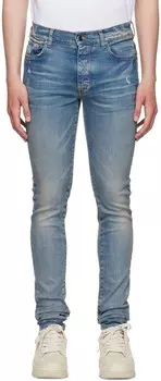 Синие джинсы стек AMIRI