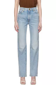 Синие джинсы-стрейч Danielle KHAITE