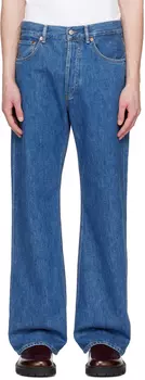 Синие джинсы свободного кроя Acne Studios