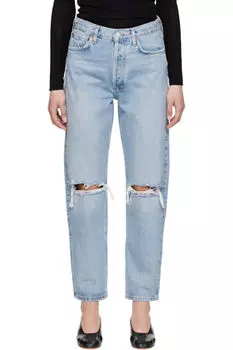 Синие джинсы свободного кроя в стиле 90-х со средней посадкой AGOLDE