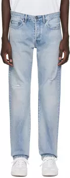 Синие джинсы The Daze John Elliott, цвет Monterey