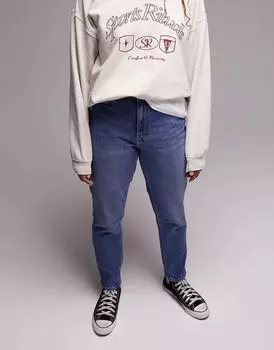 Синие джинсы Topshop Mom