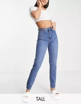 Синие джинсы Topshop Mom