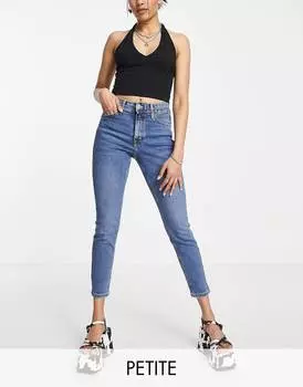 Синие джинсы Topshop Petite Jamie