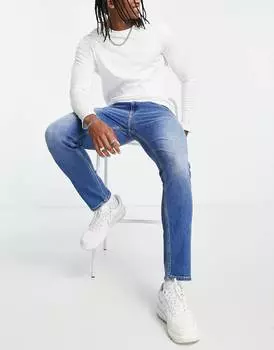 Синие джинсы узкого кроя Tommy Jeans