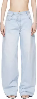 Синие джинсы Zero Straight Pushbutton