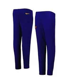 Синие флисовые клубные брюки Big Boys Barcelona GFA Nike, синий