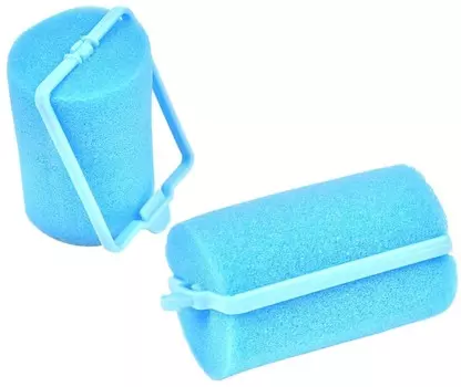 Синие губчатые бигуди, мягкий парикмахерский набор для укладки локонов Edibazzar