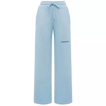 Синие хлопковые брюки HINNOMINATE, синий