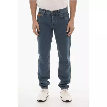 Синие хлопковые джинсы Деним Corneliani, Blue
