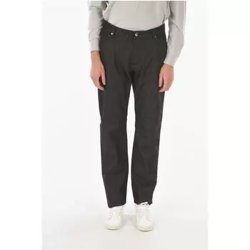 Синие хлопковые джинсы Деним Corneliani, Blue