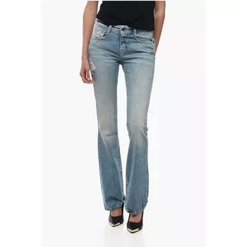 Синие хлопковые джинсы Деним Diesel, Blue