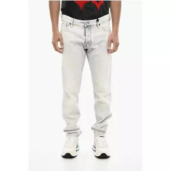 Синие хлопковые джинсы Деним Dsquared2, Blue