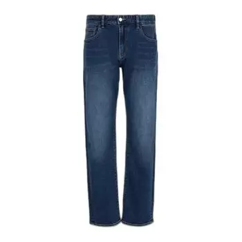 Синие хлопковые джинсы и брюки Armani Exchange