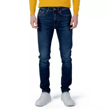 Синие хлопковые джинсы и брюки Gas