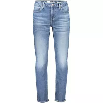 Синие хлопковые джинсы и брюки Guess Shoes