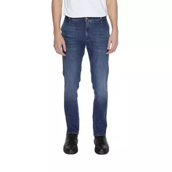 Синие хлопковые джинсы и брюки Jeckerson